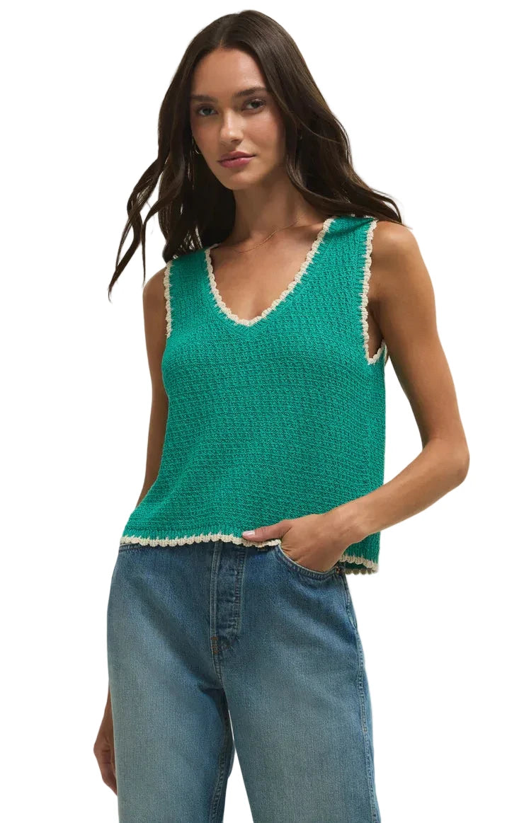 YESSENIA WHIPSTITCH TANK