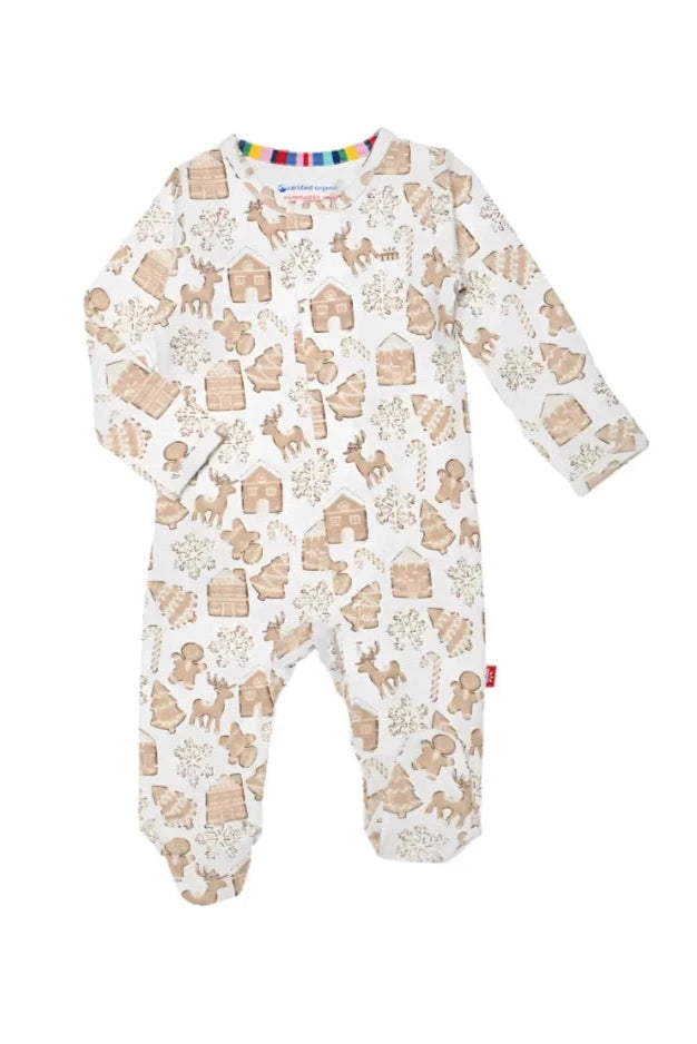 Gingerbread Lane Organic Cotton Footie