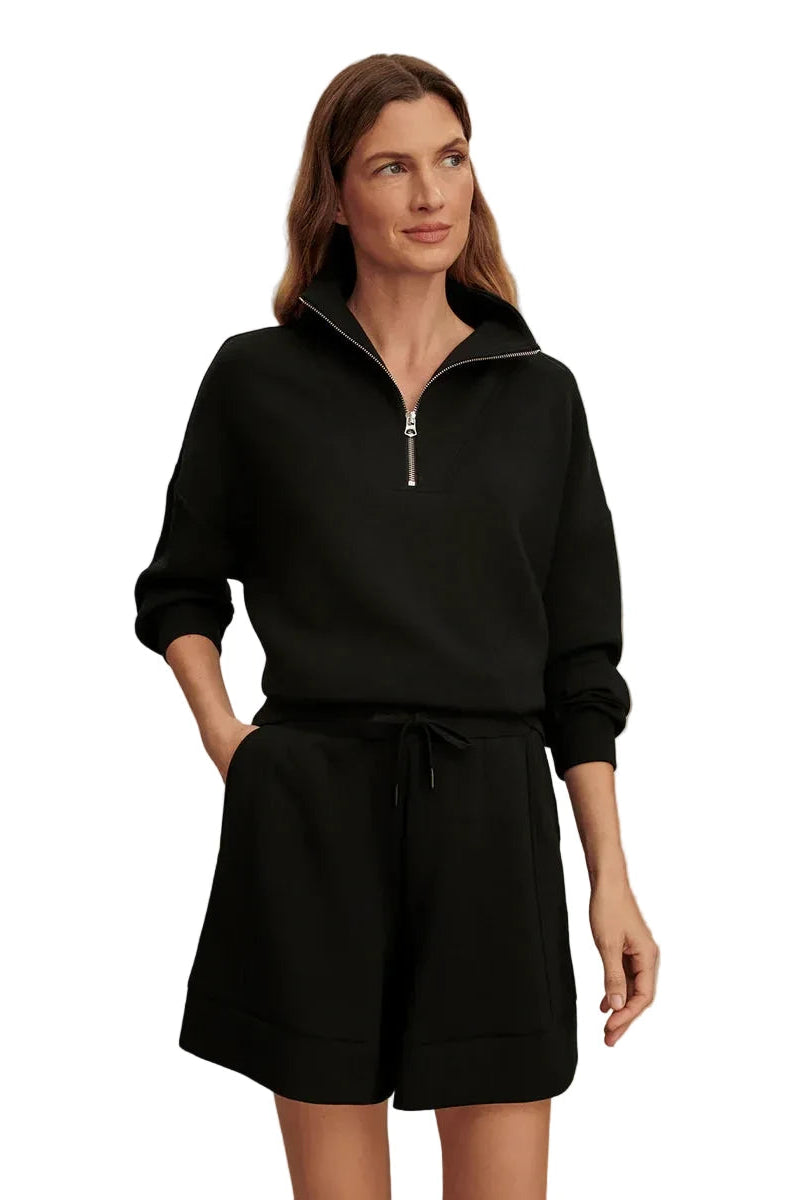 hawley half zip sweat