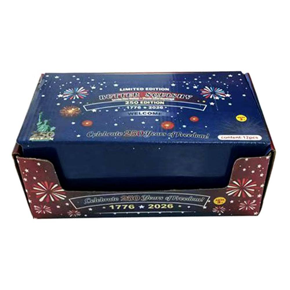 12PCS - American USA Theme Butter Bar Stress Relief Toy