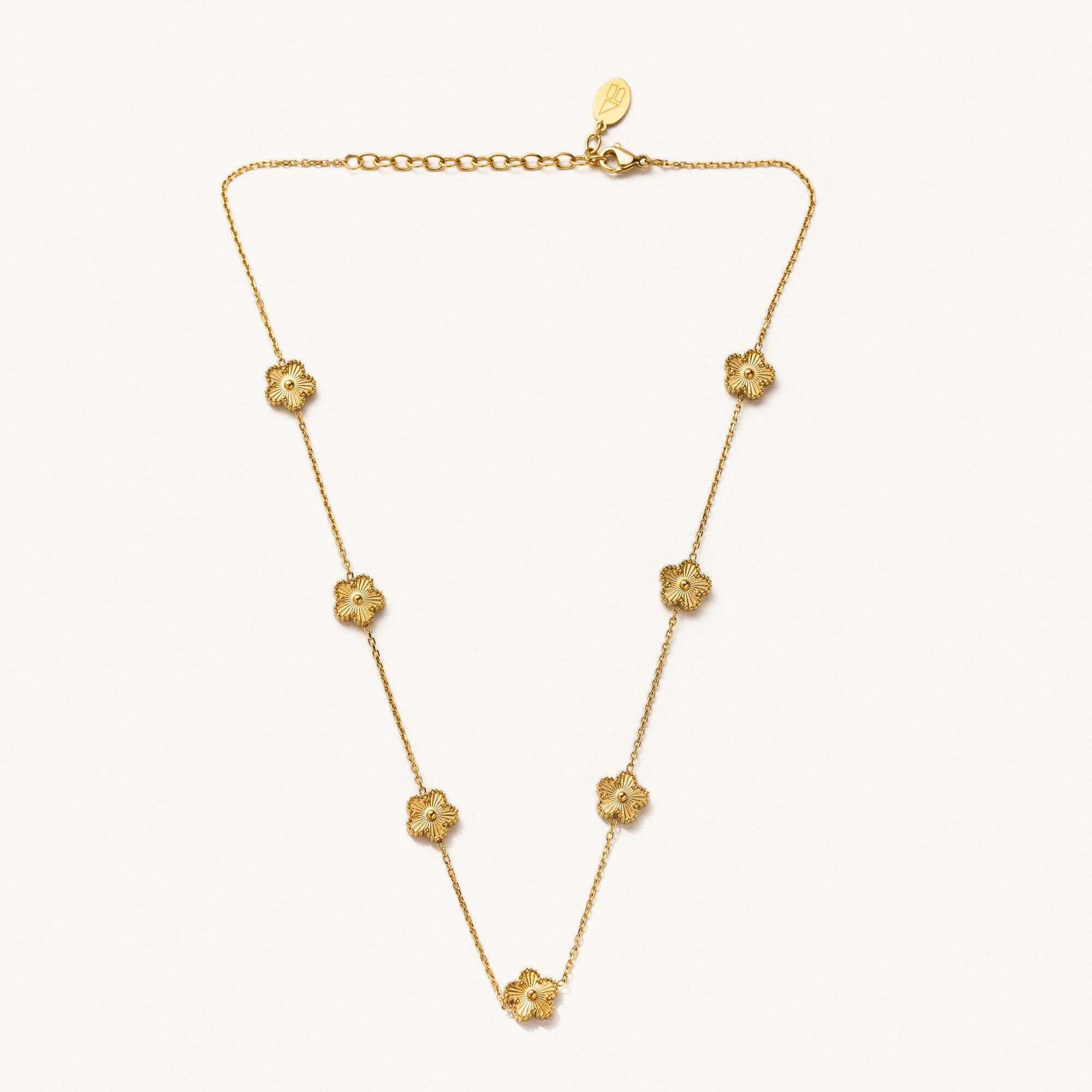 Mini Gold Flora Necklace