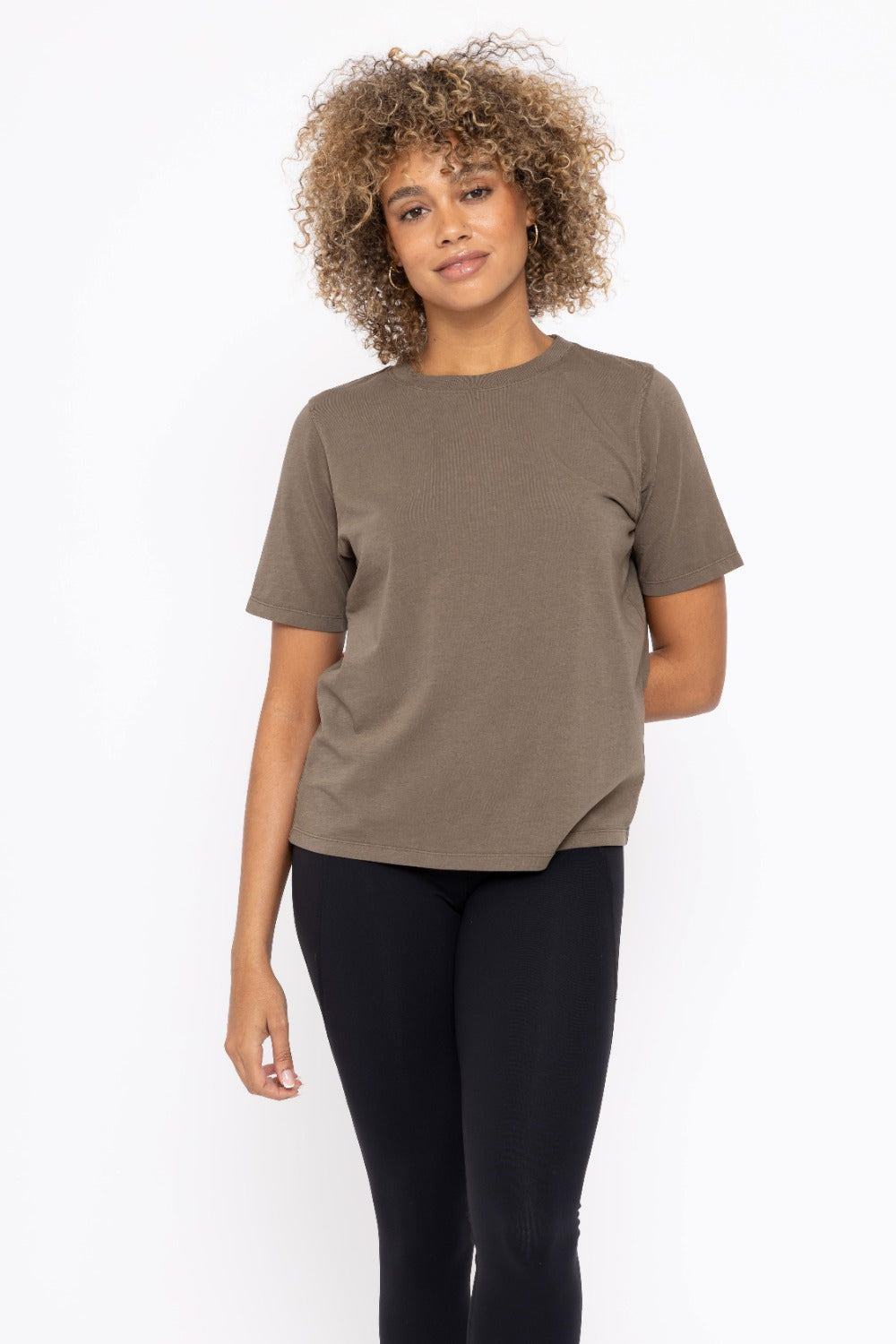 Classic Boxy Fit Tee Ivy Green