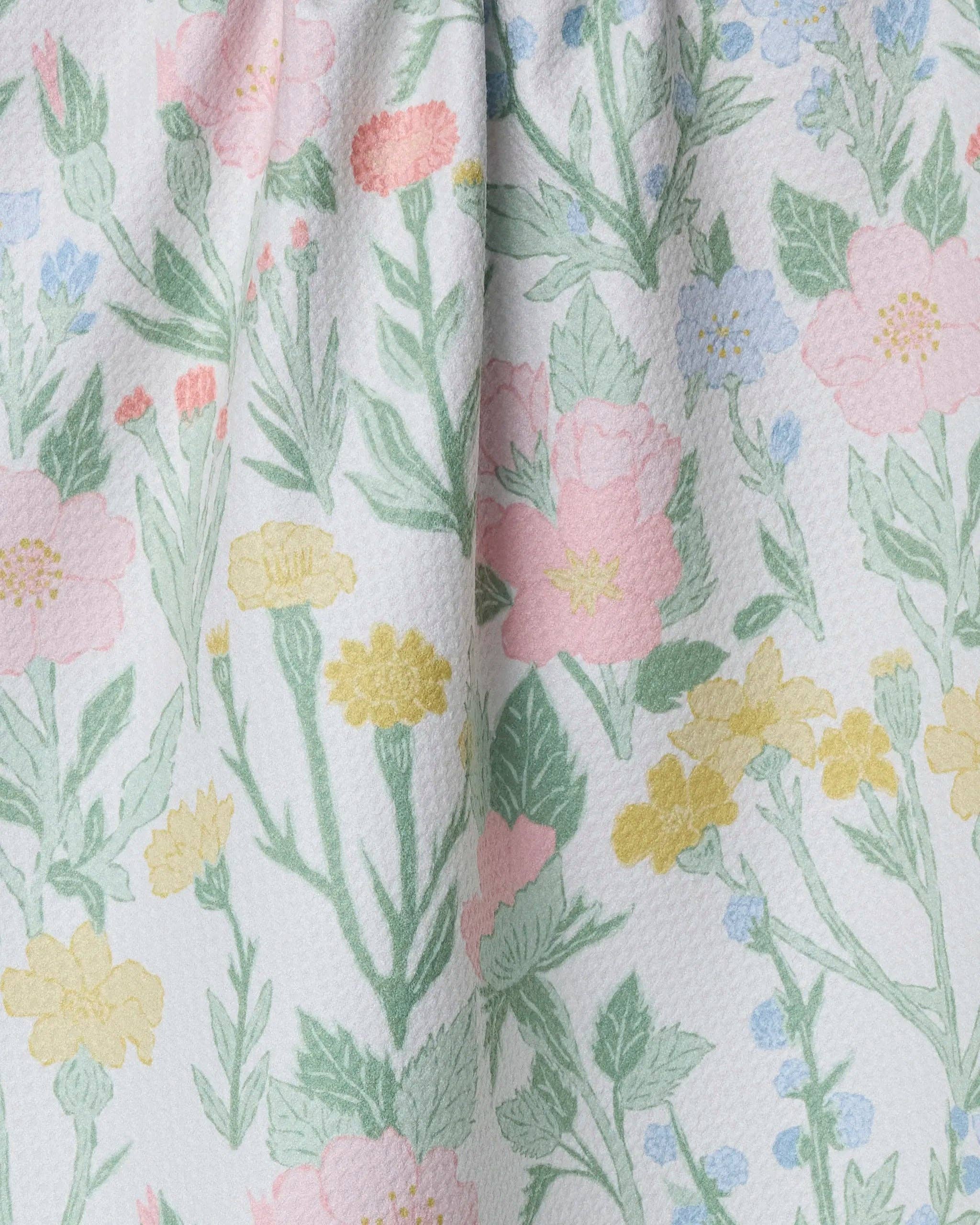 Wildflowers in Bloom Tea Towel