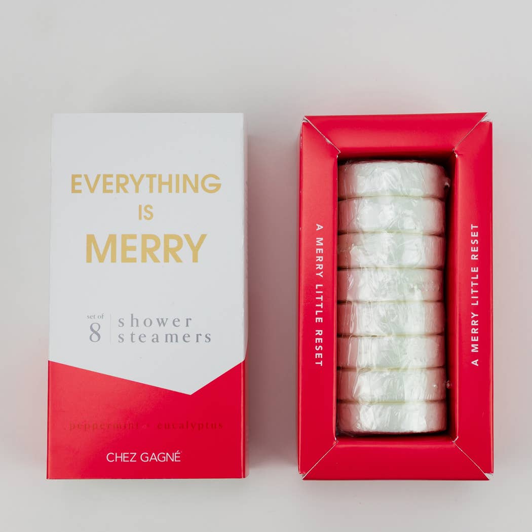 Everything is Merry - Shower Steamers - Funny Holiday Gift