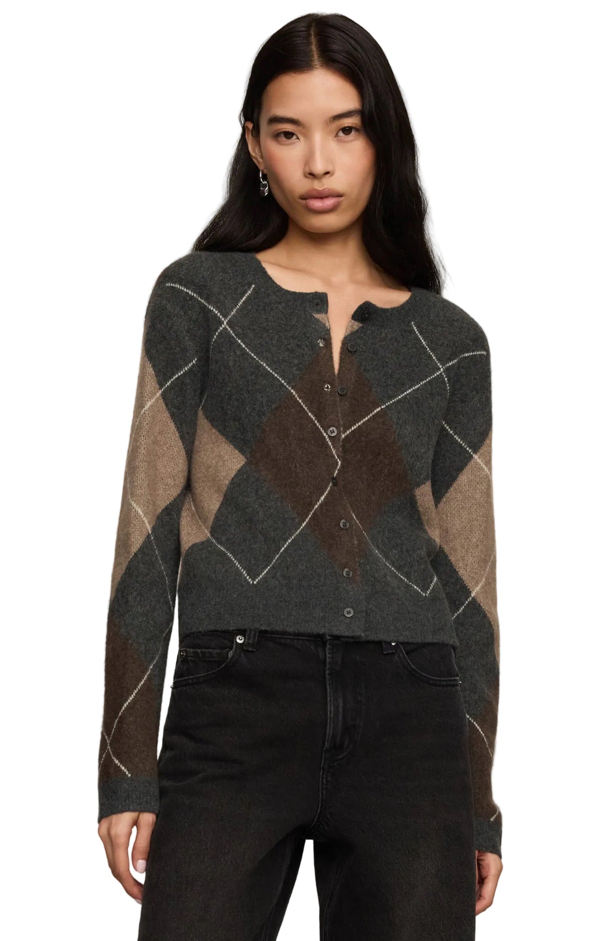 Medina Argyle Cardigan