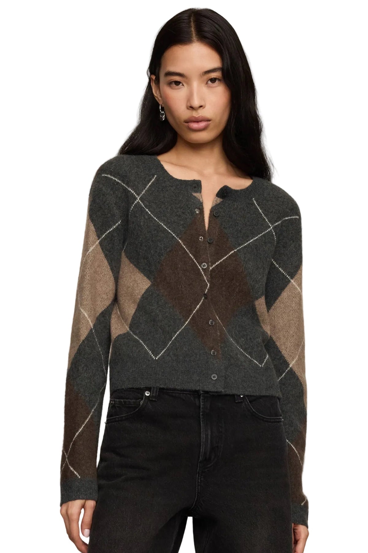 Medina Argyle Cardigan