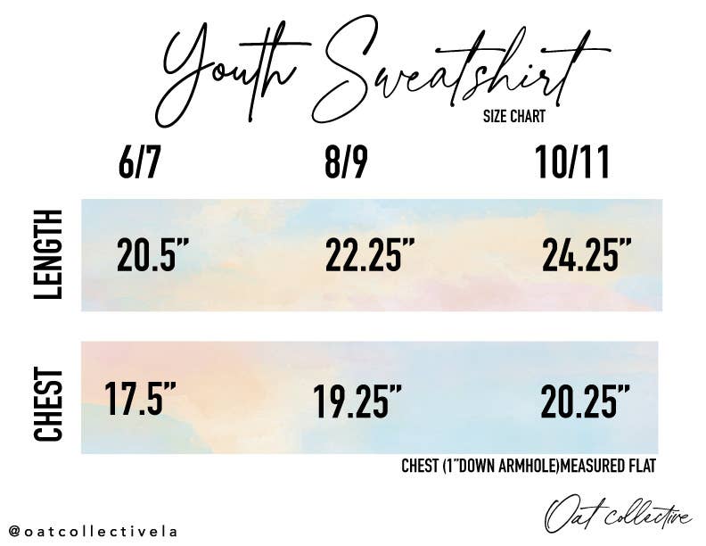 MERRY FOIL Youth Graphic Sweatshirt