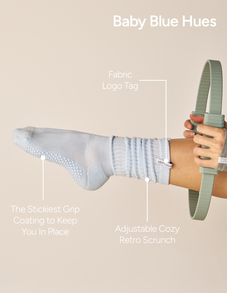 The Scrunch Grip Sock