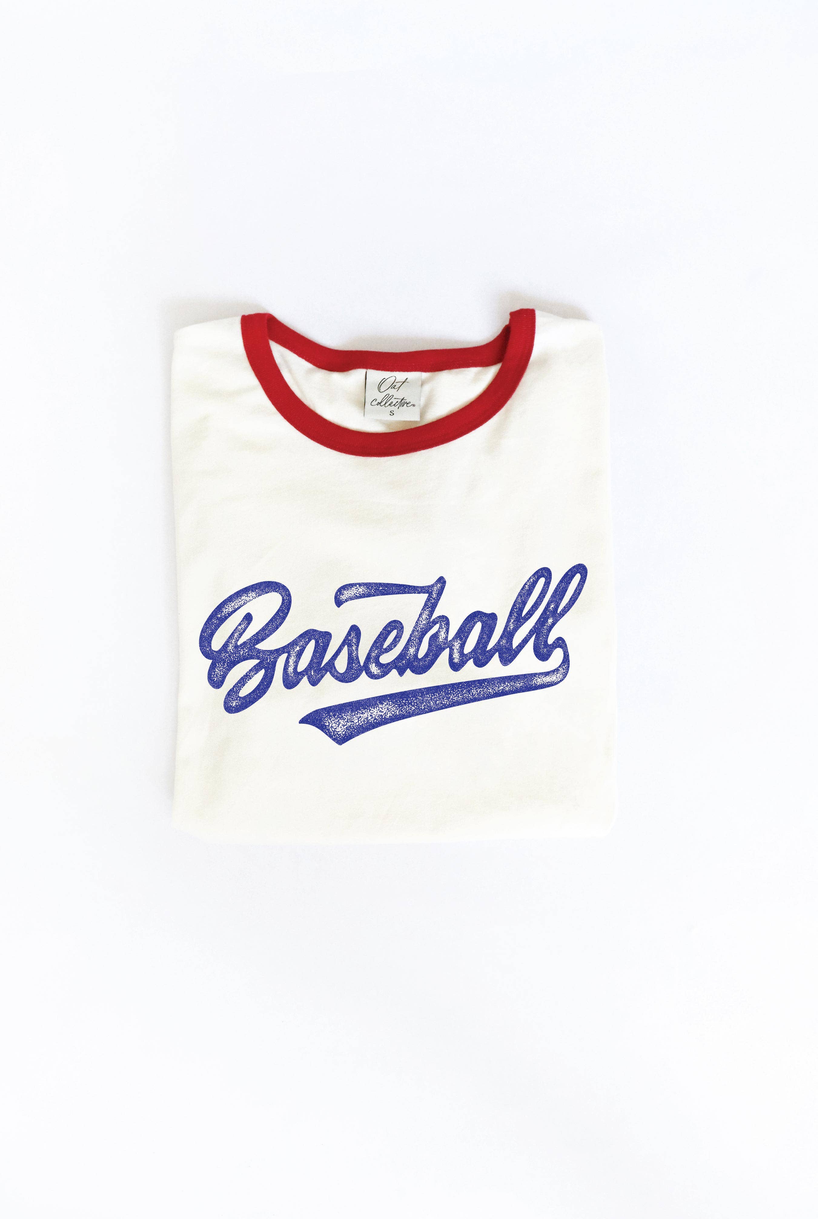 Vintage-Inspired Baseball Ringer Tee
