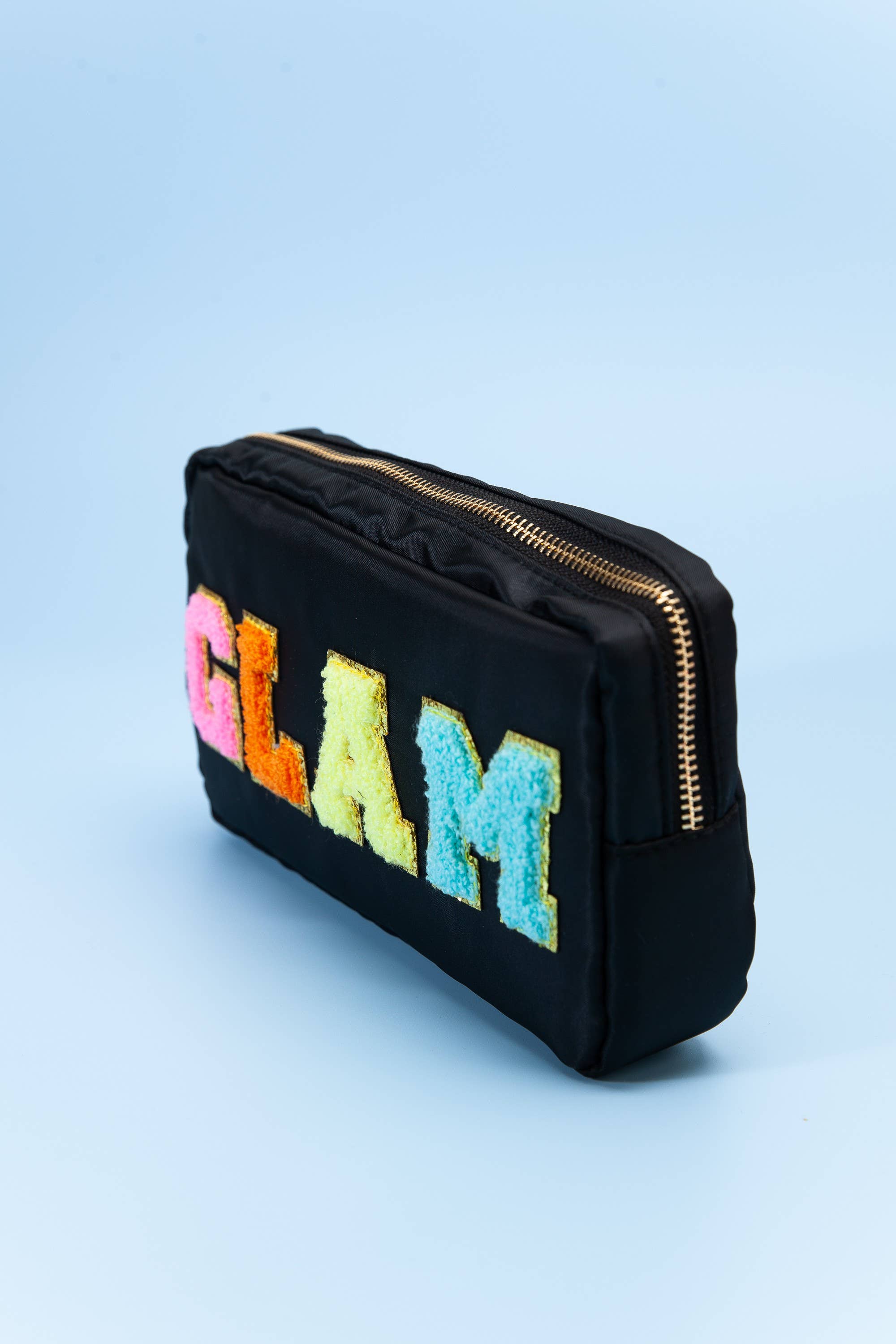 CLASSIC GLAM SMALL TRAVEL COSMETIC POUCH