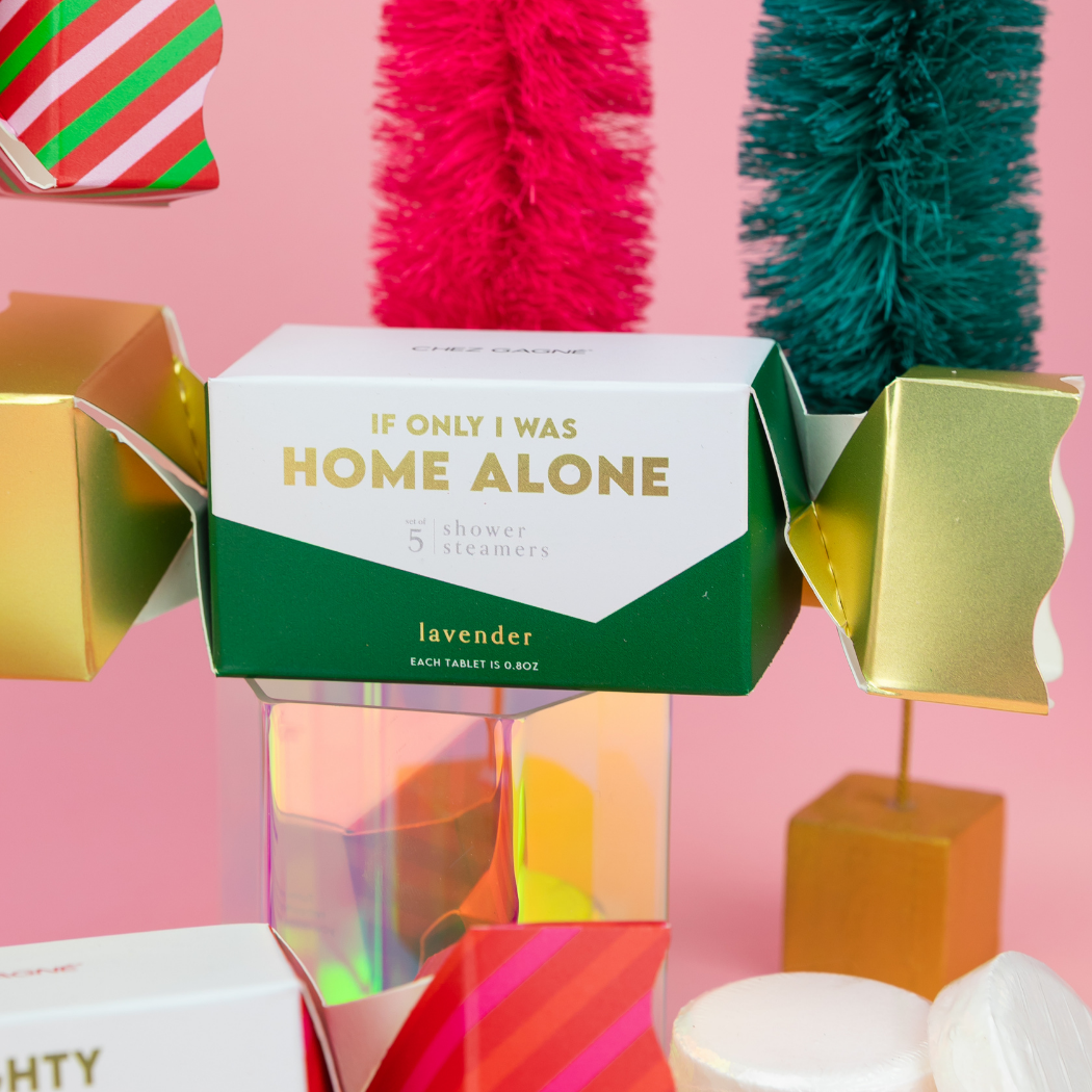 If Only I Was HOME ALONE - Shower Steamer Popper Gift