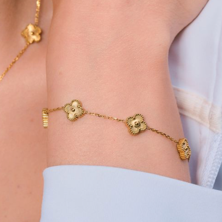 Mini Gold Flora Bracelet