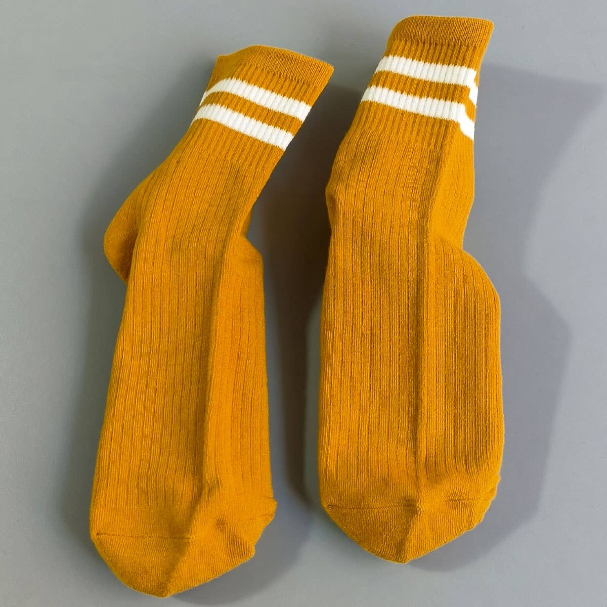 Classic Striped Pattern Crew Socks