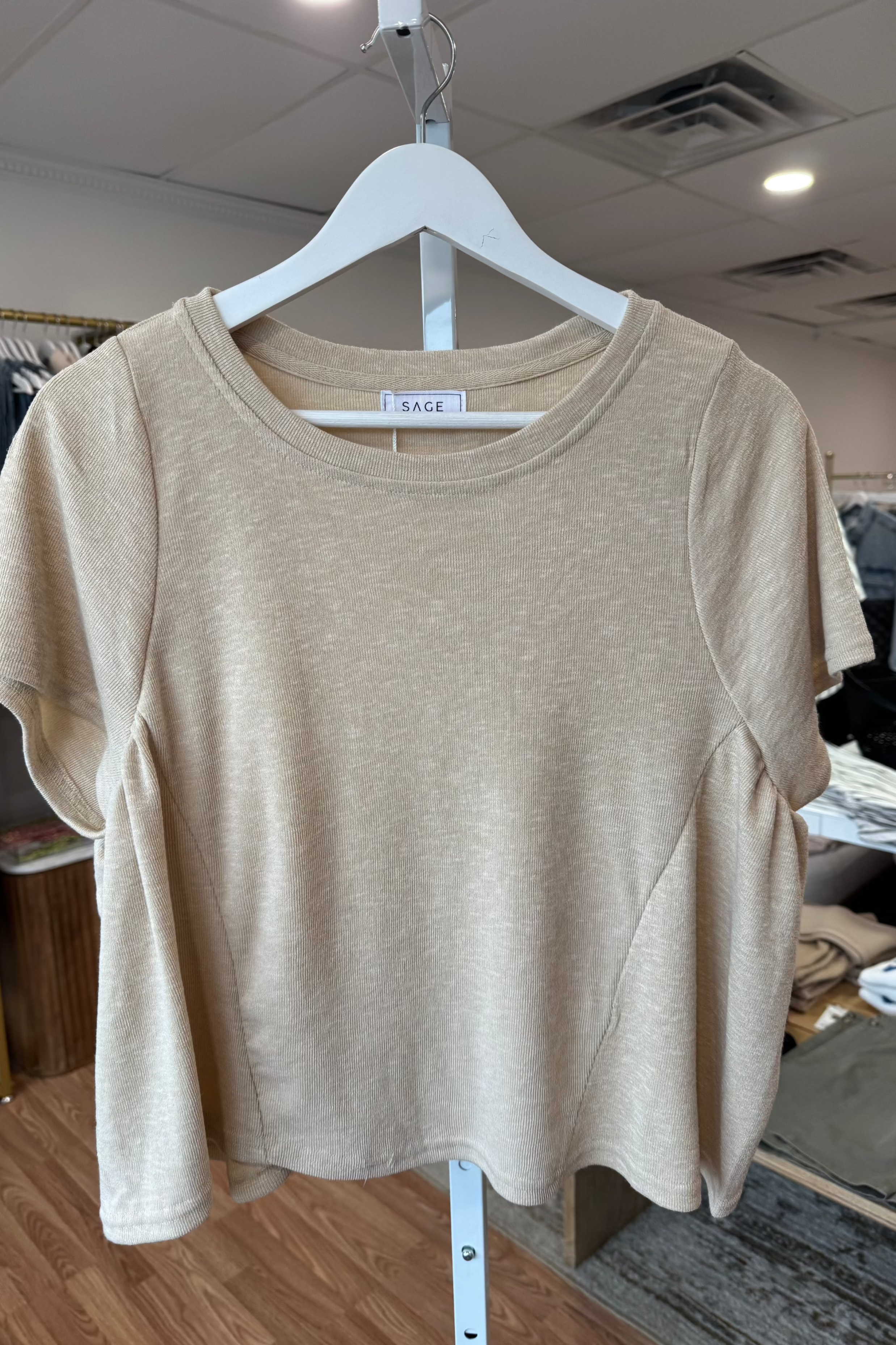 Stay Awhile Knit Top