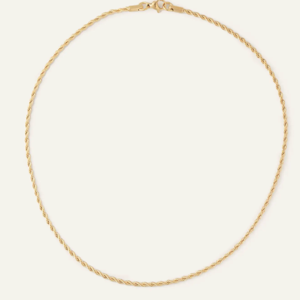 Gold Rope Necklace