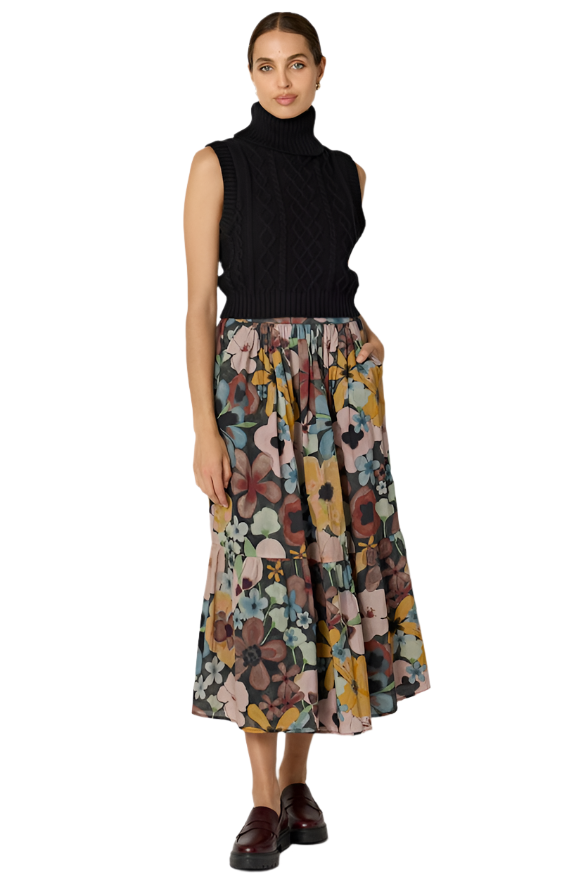 CHARLENE ANKLE SKIRT