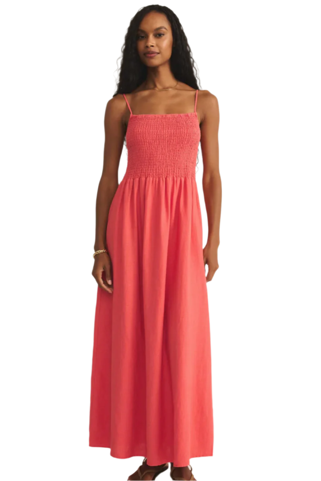 BAYSIDE LINEN MAXI DRESS