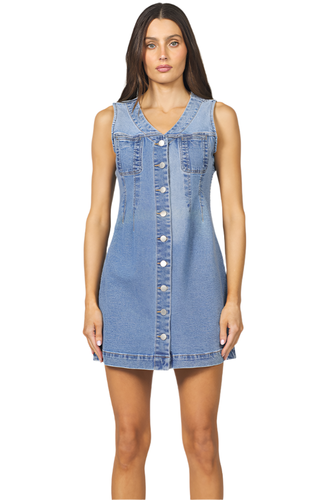 Sabrina Denim Dress