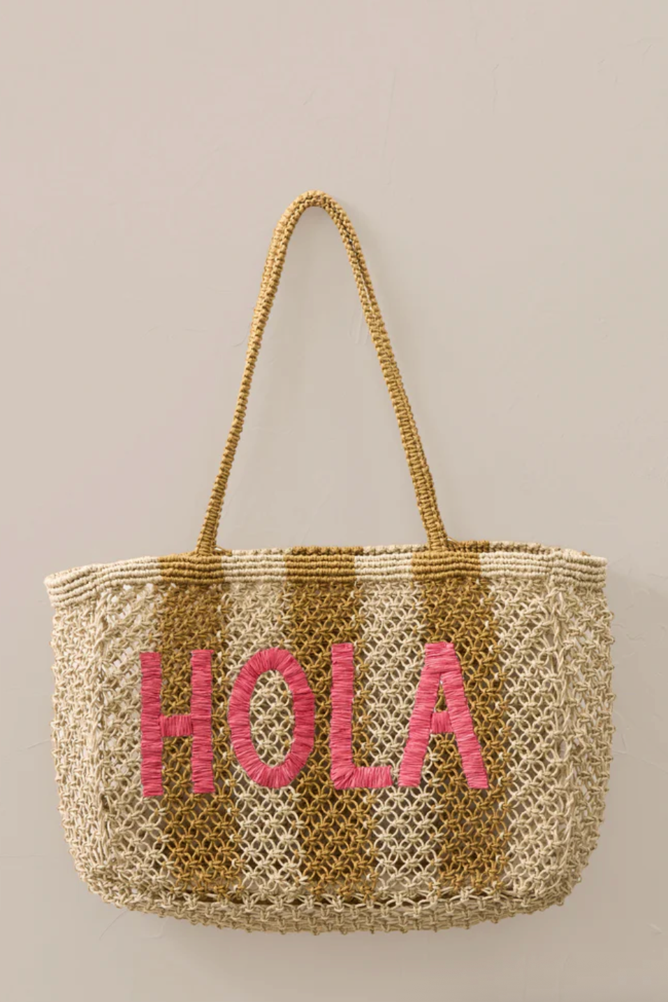 WOVEN JUTE TOTE BAG
