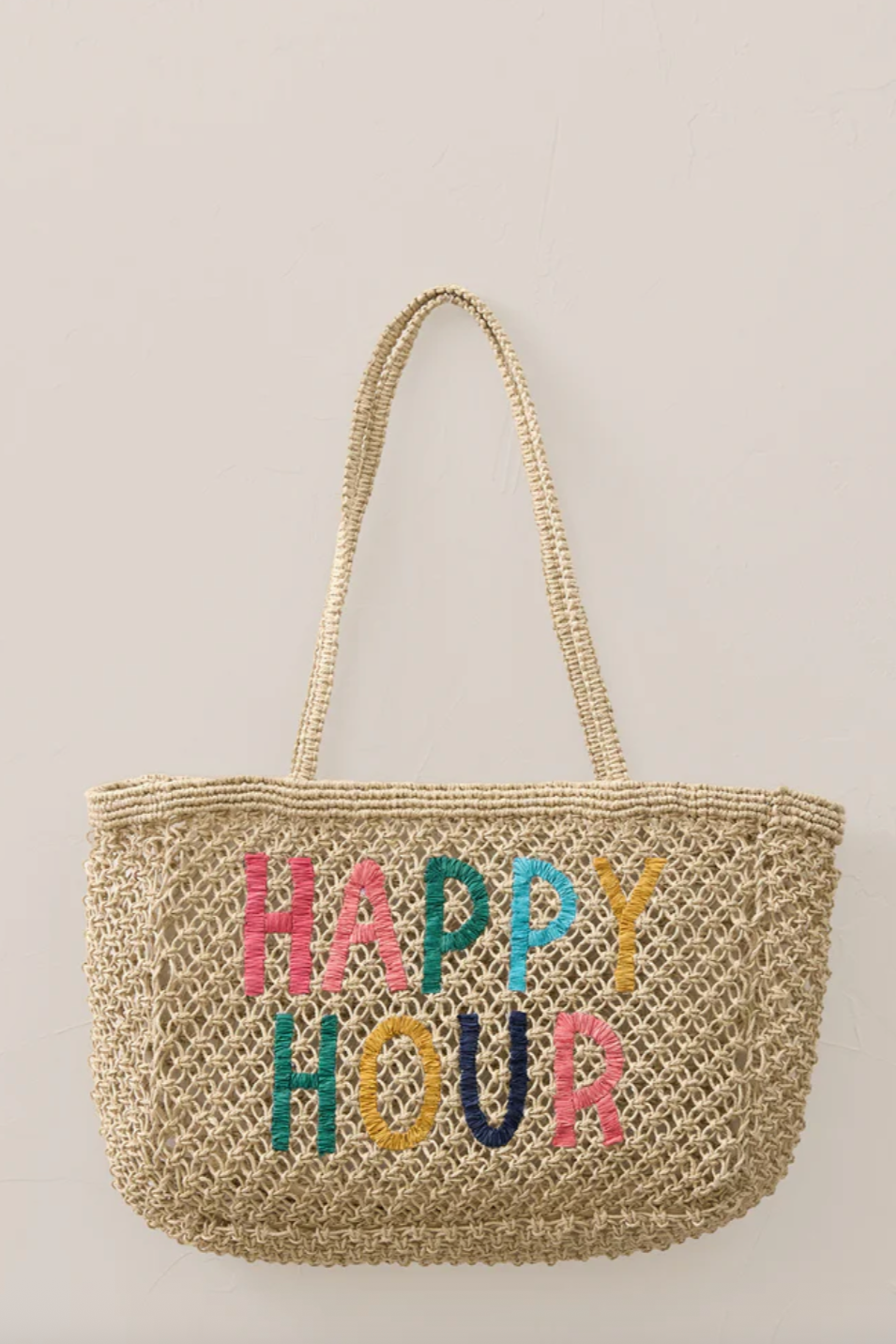 WOVEN JUTE TOTE BAG