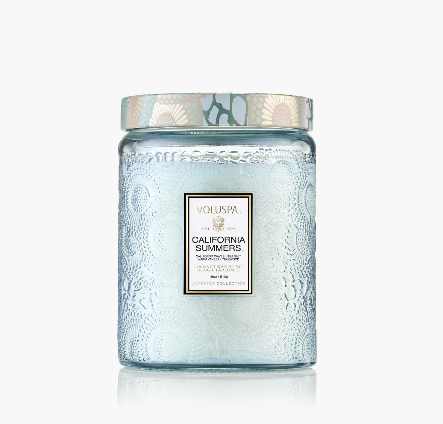CALIFORNIA SUMMERS 18oz  LARGE JAR CANDLE