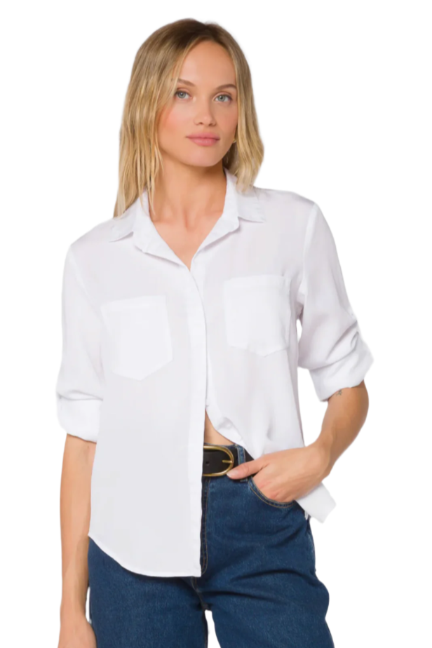 RILEY WHITE Button Up SHIRT