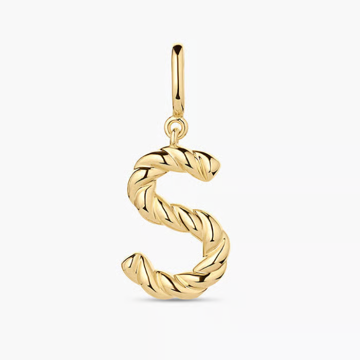 Crew Alphabet Statement Charm - S