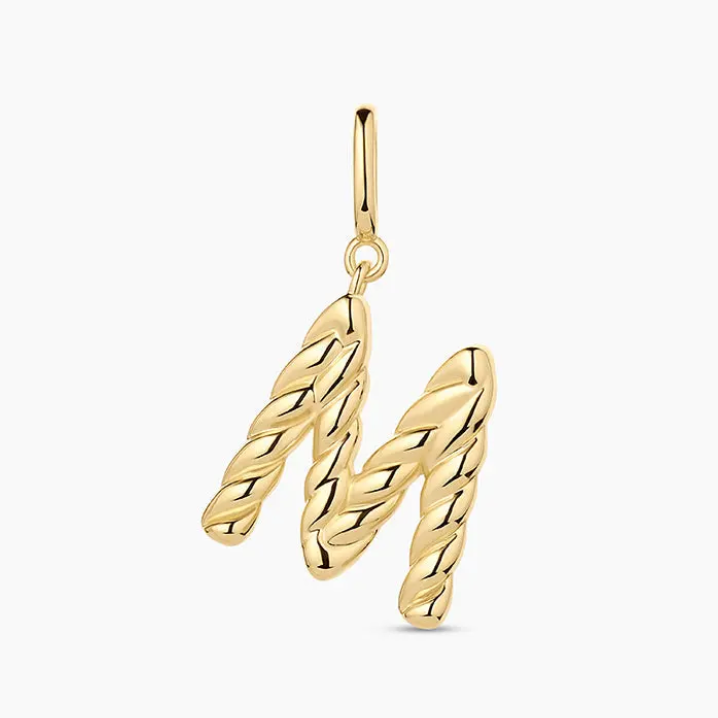 Crew Alphabet Statement Charm - M