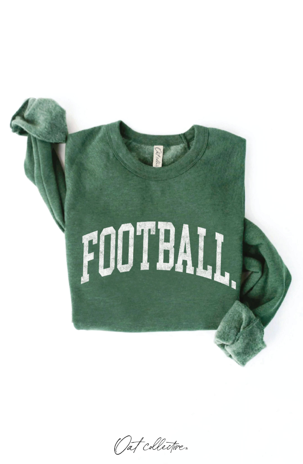 Football Sweatshirt / GREEN