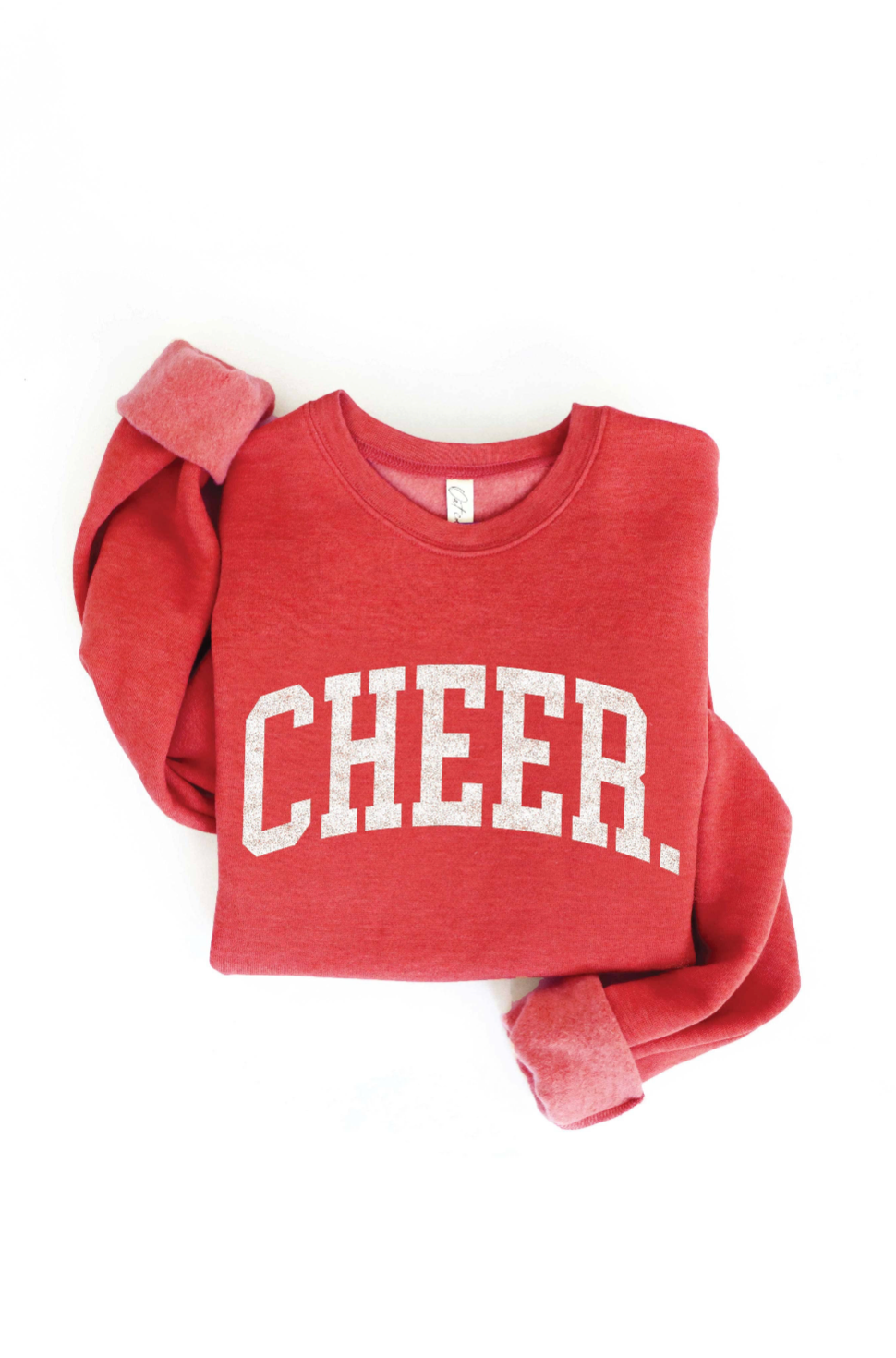 CHEER sweatshirt / RED