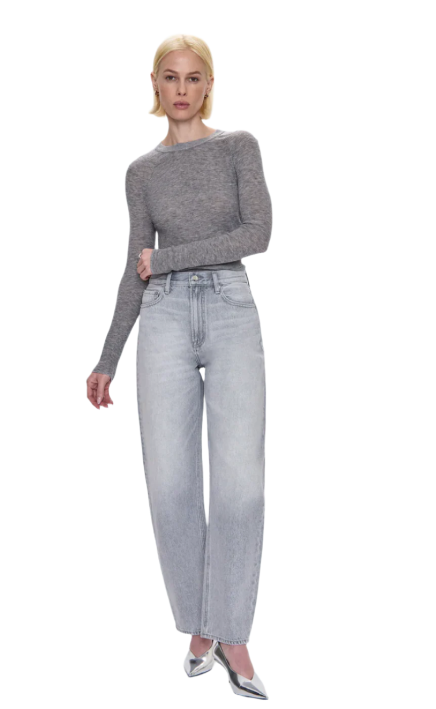 WES HIGH RISE BARREL JEAN / ENIGMA