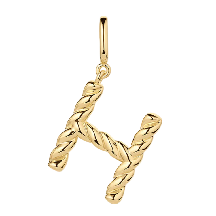Crew Alphabet Statement Charm - H