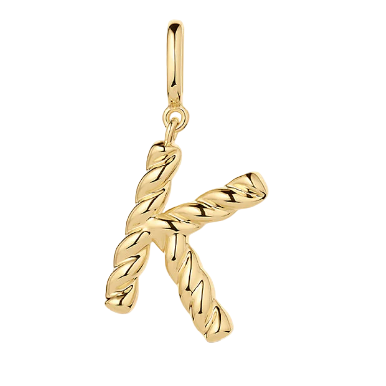 Crew Alphabet Statement Charm - K