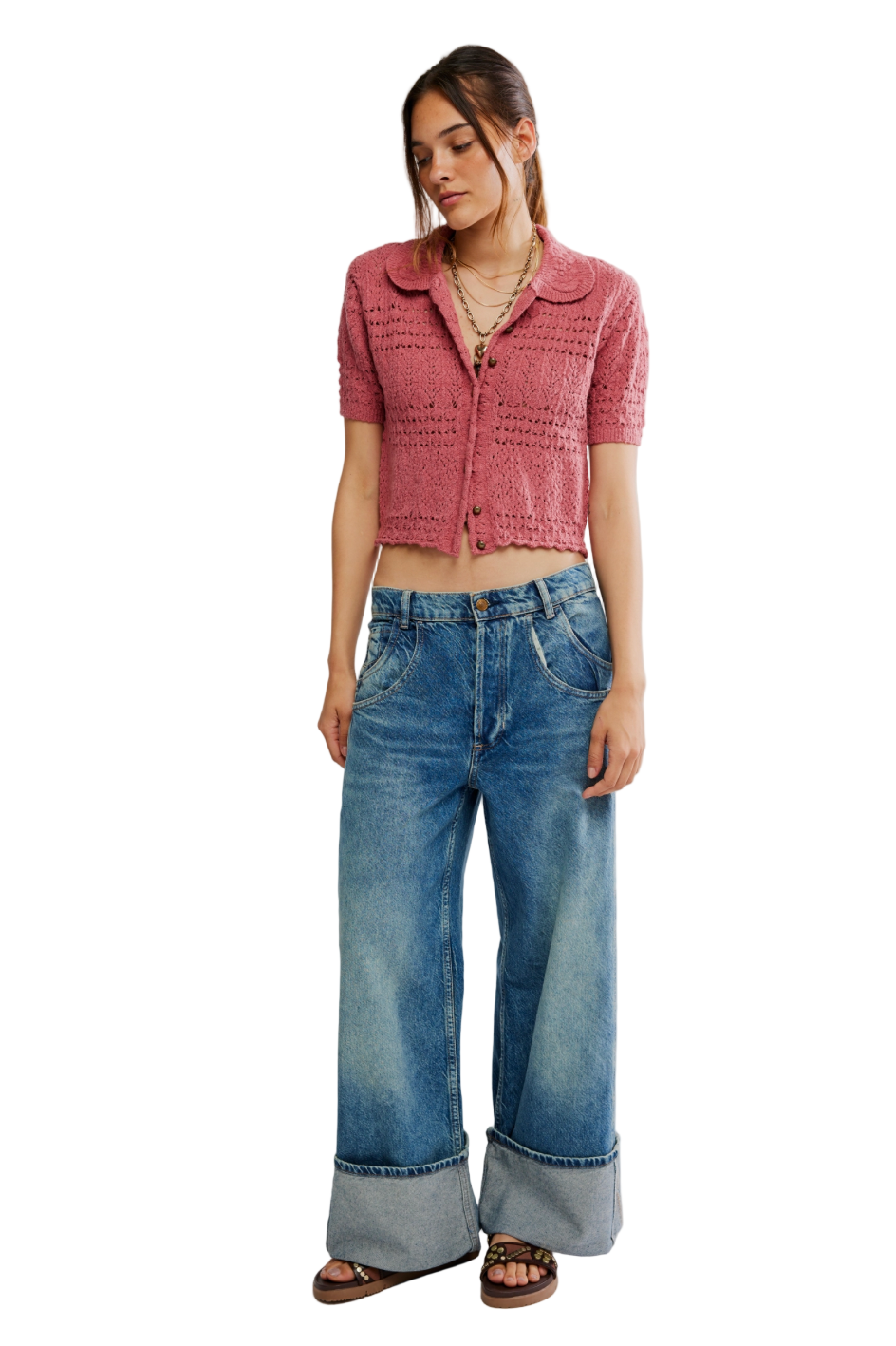 Free People Daylight Cardigan – women’s lightweight open-front layering sweater