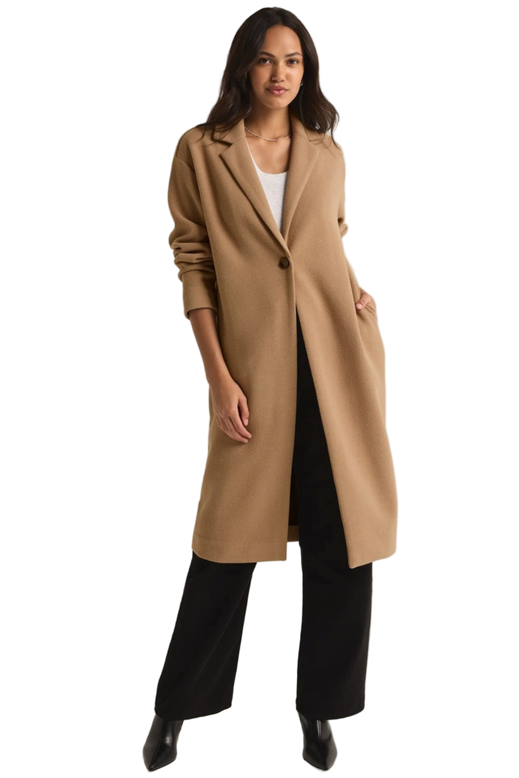 Z Supply Mason Coat – women’s longline jacket for fall and winter layering