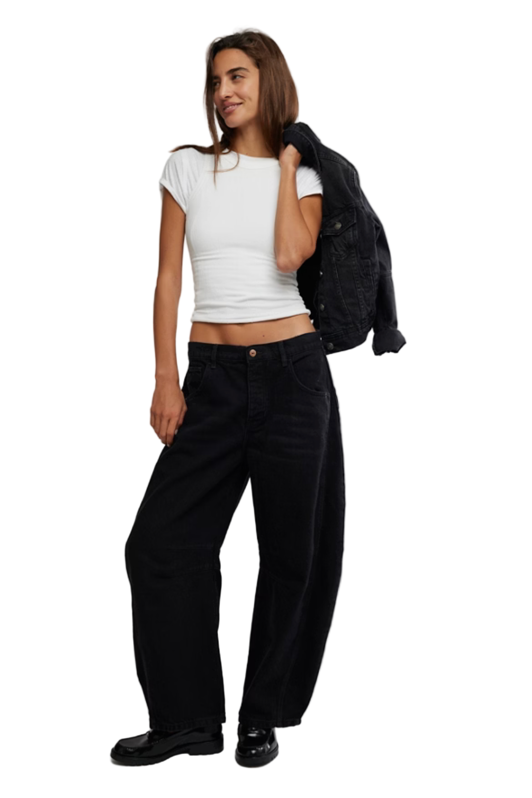 GOOD LUCK MID RISE BARREL