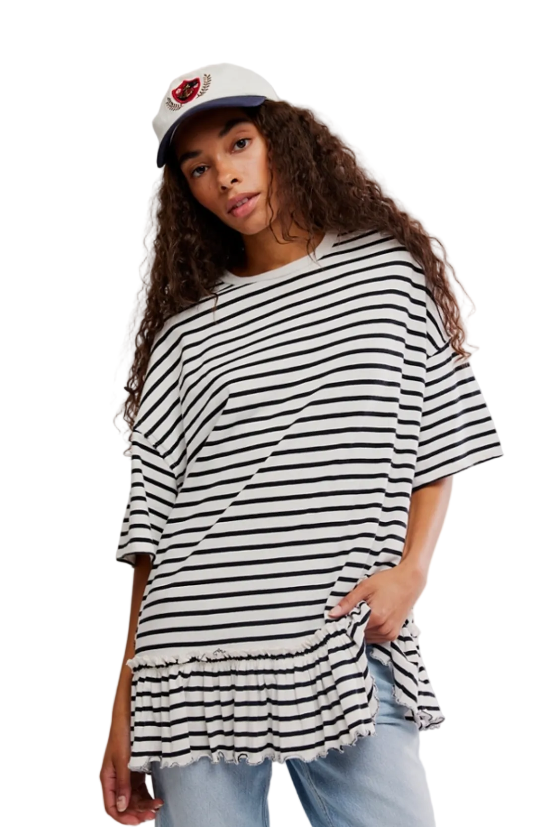 WHY YES STRIPED TEE