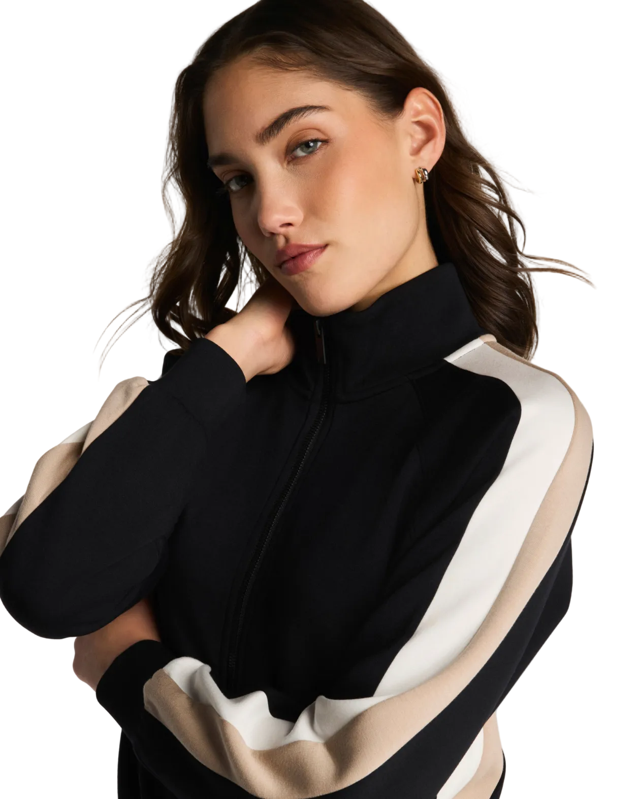 Spanx Airessentials® Colorblock Track Jacket