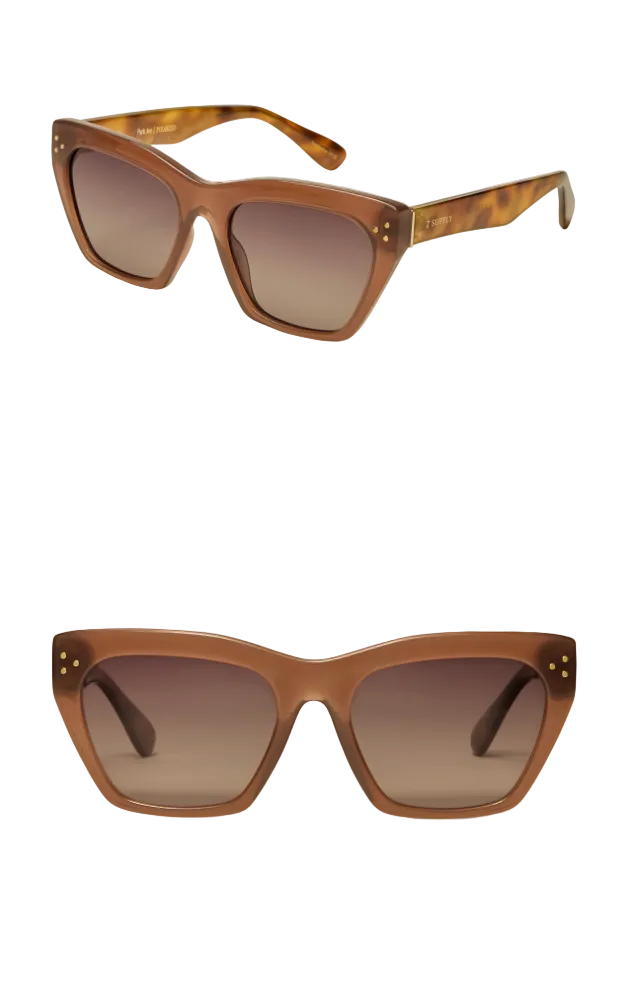 Z Supply Park Ave Polarized Sunglasses with medium frame and minimalist design for effortless everyday style
