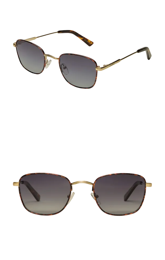 Z Supply Fastlane Polarized Sunglasses with lightweight metal wire frame and polarized lenses for modern everyday style
