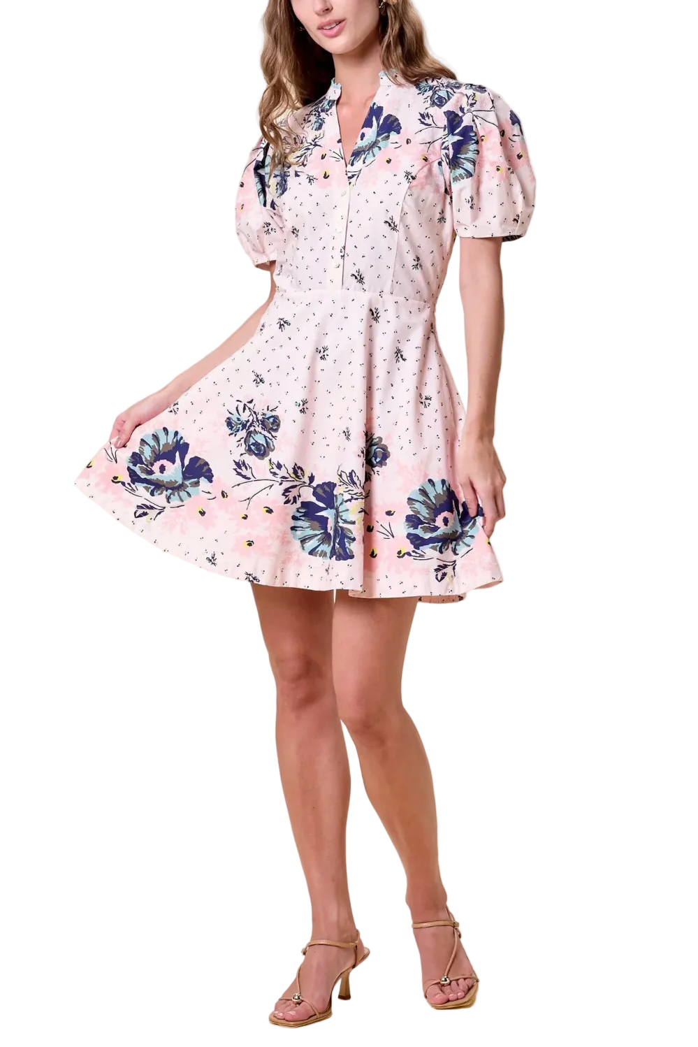 MICAH MINI DRESS | LIORA PRINT