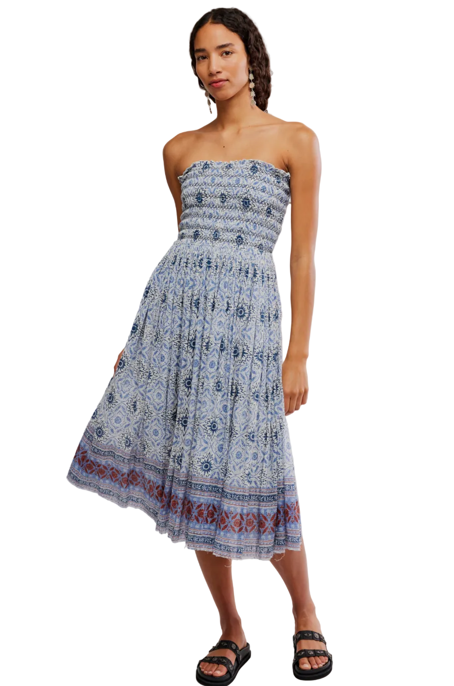 Ravenna Printed Convertible Maxi Skirt