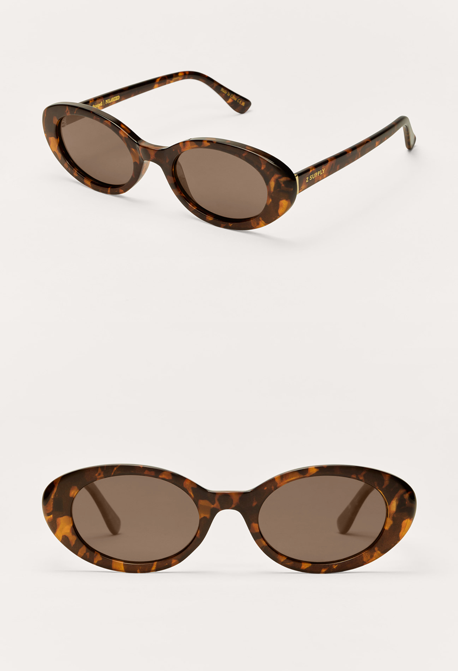 SUNSPELL POLARIZED SUNGLASSES/ Brown Tortoise