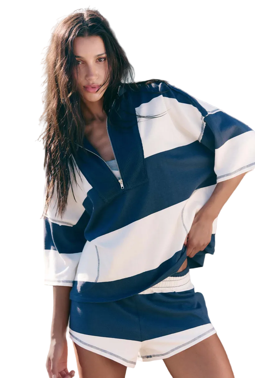 RETRO RUGBY SET / Navy