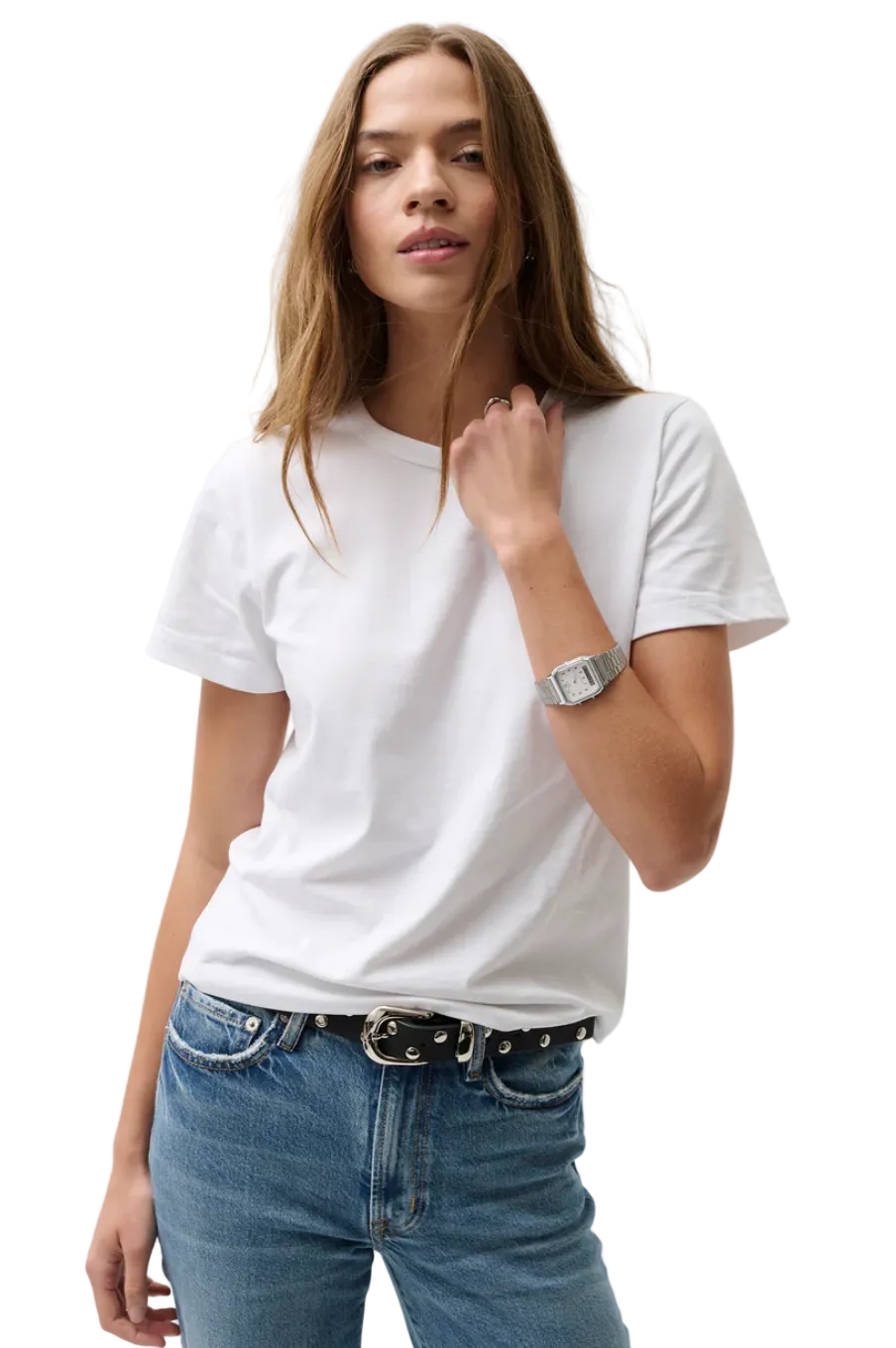 ALBA BABY TEE - LE BLANC