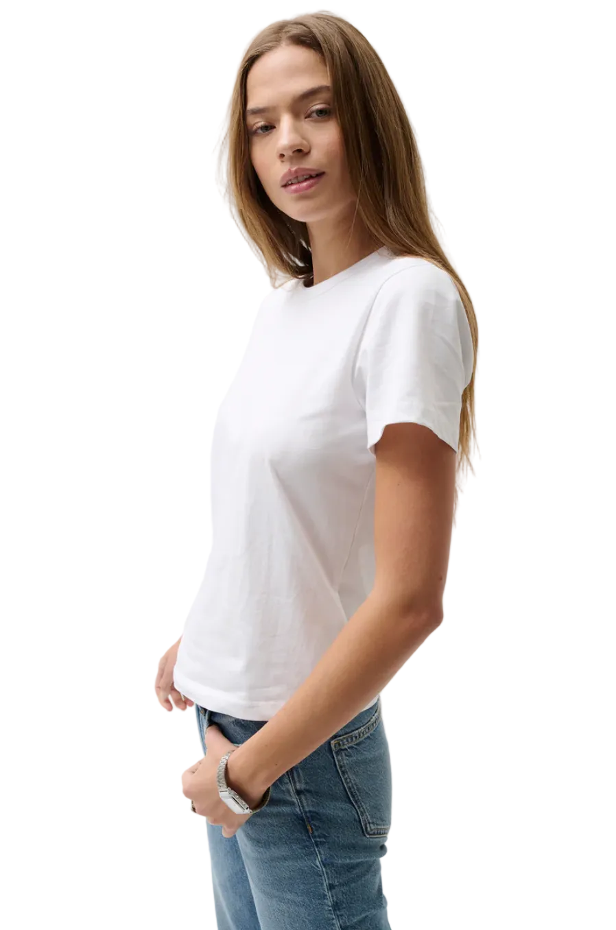 ALBA BABY TEE - LE BLANC