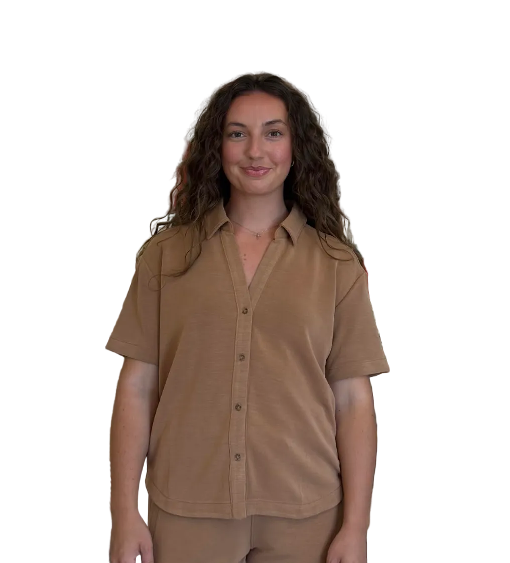 Spanx Airessentials® Button Down in Maplewood