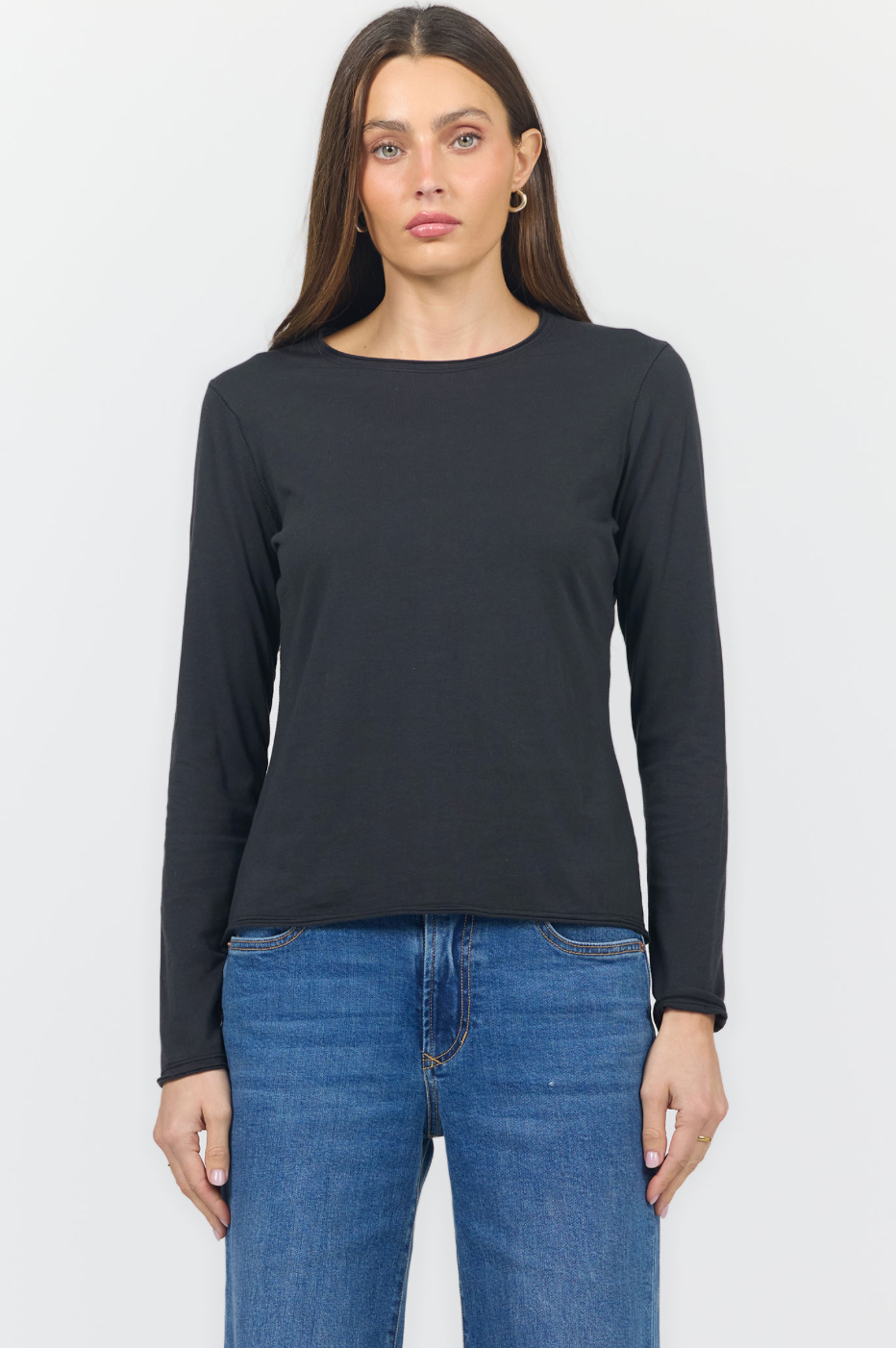 LARK long sleeve tee / black