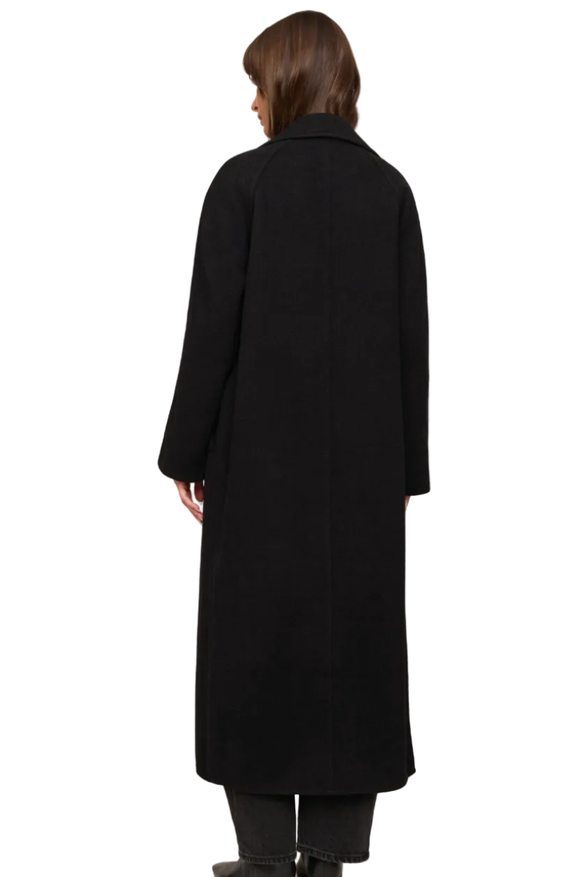 Crosby Cocoon Coat - Black