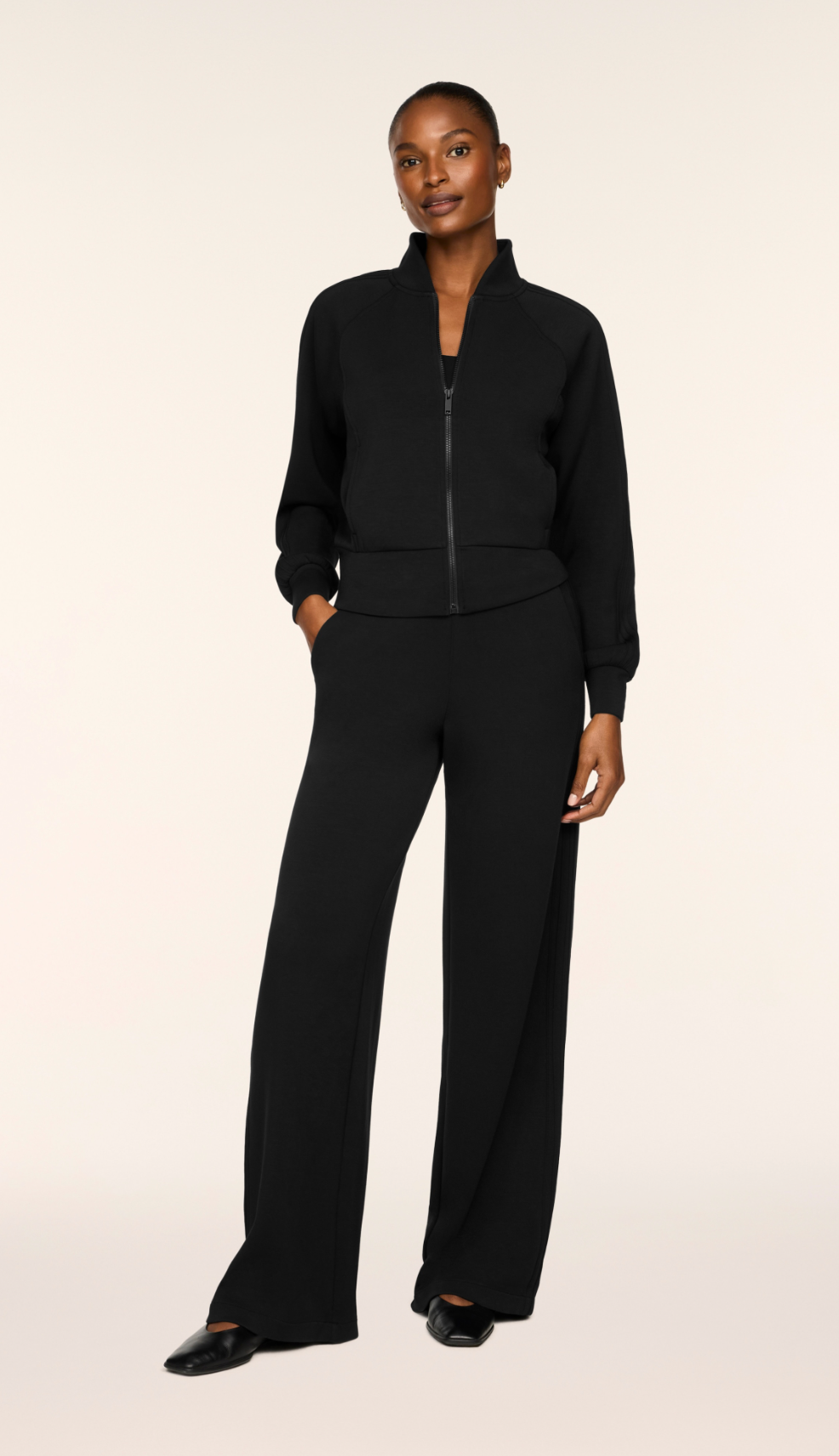Airessentials® Pintuck Wide Leg Pant